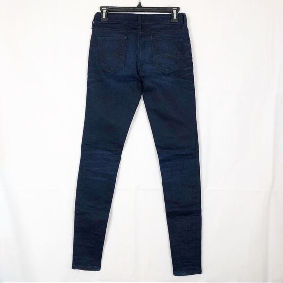 Decree Dark Wash Low Rise Jeans Juniors 3 - Picture 2 of 4